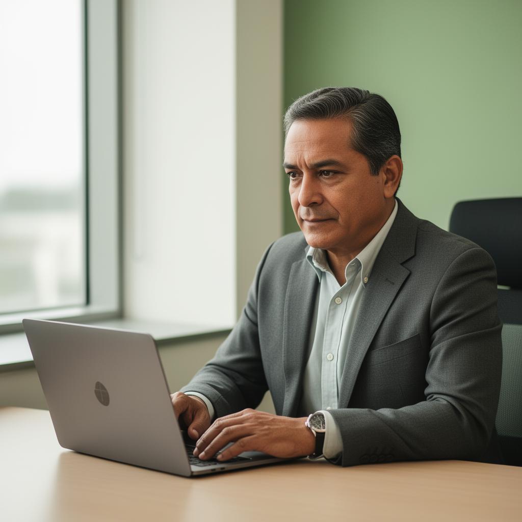 Profesional independiente mexicano gestionando su afiliación al IMSS